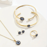 Evil Eye 5-Piece Jewelry Set for Women - Image 3