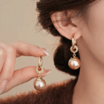French-Style Imitation Pearl Drop