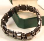 Hematite Faceted magnetic Bracelet for men - Image 2
