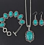 Vintage Bohemian Green Set