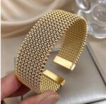 Trendy New Woven Stainless-Steel Bracelet