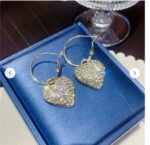 Alloy Heart Earrings